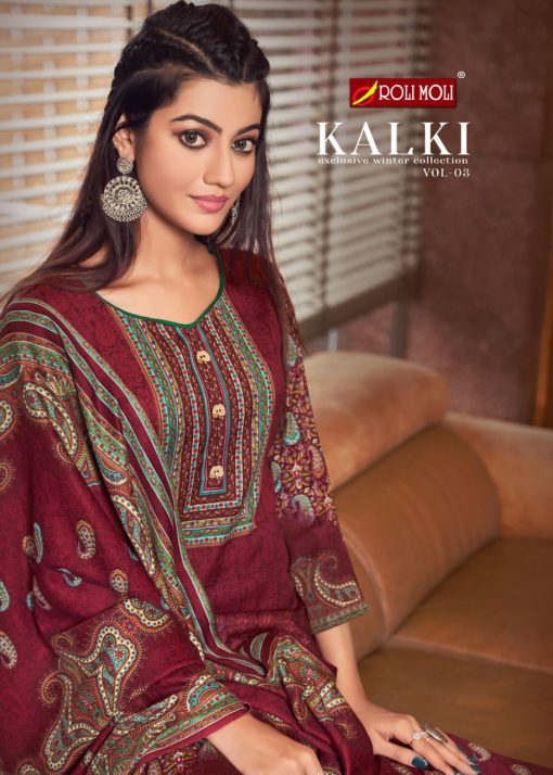 Roli Moli Kalki Vol 3 Pashmina Salwar Suit Wholesale Catalog 8 Pcs 6 510x714 - Roli Moli Kalki Vol 3 Pashmina Salwar Suit Wholesale Catalog 8 Pcs