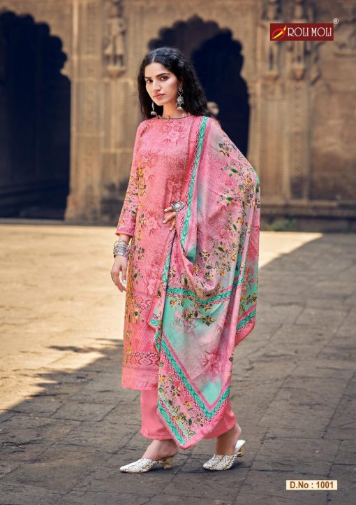 Roli Moli Shazia Pashmina Salwar Suit Wholesale Catalog 8 Pcs 2 510x722 - Roli Moli Shazia Pashmina Salwar Suit Wholesale Catalog 8 Pcs