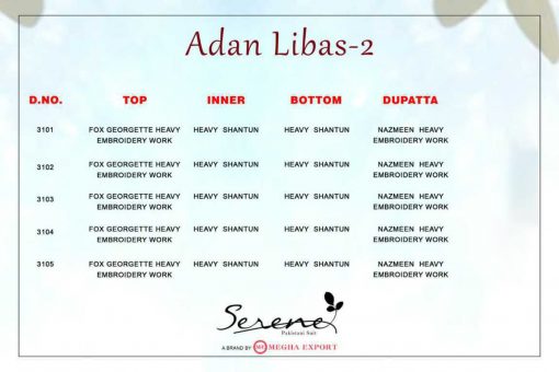 Serene Adan Libas Vol 2 Salwar Suit Wholesale Catalog 5 Pcs 6 510x340 - Serene Adan Libas Vol 2 Salwar Suit Wholesale Catalog 5 Pcs