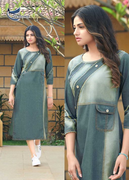 Seriema Kumb Capture Denim Kurti Wholesale Catalog 8 Pcs 17 510x714 - Seriema Kumb Capture Denim Kurti Wholesale Catalog 8 Pcs