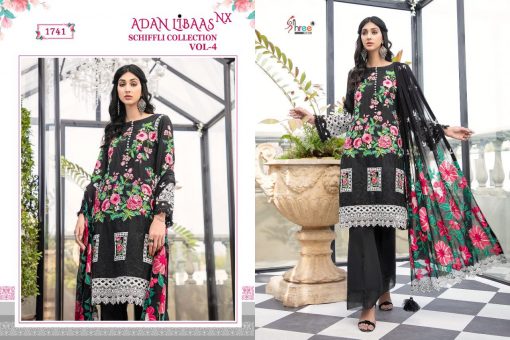 Shree Fabs Adan Libaas Schiffli Collection Vol 4 NX Salwar Suit Wholesale Catalog 3 Pcs 5 510x340 - Shree Fabs Adan Libaas Schiffli Collection Vol 4 NX Salwar Suit Wholesale Catalog 3 Pcs