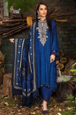 Shree Fabs Mariya B MPrint Winter Collection Vol 3 Pashmina Salwar Suit Wholesale Catalog 8 Pcs