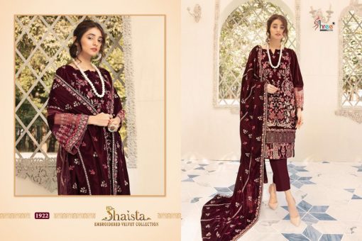 Shree Fabs Shaista Embroidered Velvet Collection Salwar Suit Wholesale Catalog 5 Pcs 4 510x340 - Shree Fabs Shaista Embroidered Velvet Collection Salwar Suit Wholesale Catalog 5 Pcs