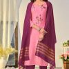 Vitara Glow Kurti with Dupatta Bottom Wholesale Catalog 4 Pcs