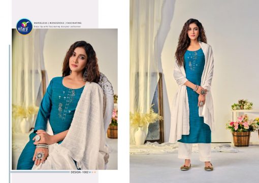 Vitara Glow Kurti with Dupatta Bottom Wholesale Catalog 4 Pcs 2 510x360 - Vitara Glow Kurti with Dupatta Bottom Wholesale Catalog 4 Pcs