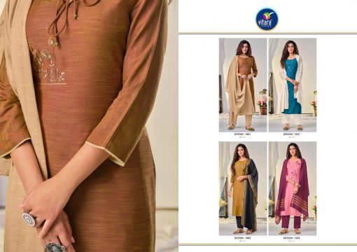 Vitara Glow Kurti with Dupatta Bottom Wholesale Catalog 4 Pcs 5 510x360 - Vitara Glow Kurti with Dupatta Bottom Wholesale Catalog 4 Pcs