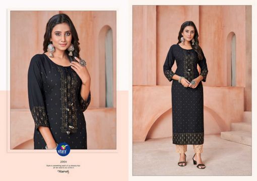 Vitara Marvel Vol 2 Kurti with Pant Wholesale Catalog 4 Pcs 1 510x360 - Vitara Marvel Vol 2 Kurti with Pant Wholesale Catalog 4 Pcs