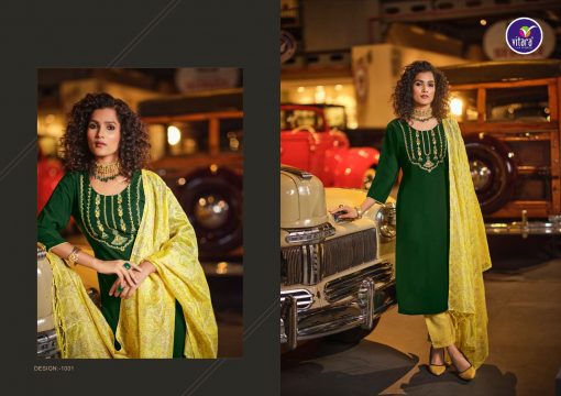 Vitara Saffair Kurti with Dupatta Bottom Wholesale Catalog 4 Pcs 2 510x360 - Vitara Saffair Kurti with Dupatta Bottom Wholesale Catalog 4 Pcs