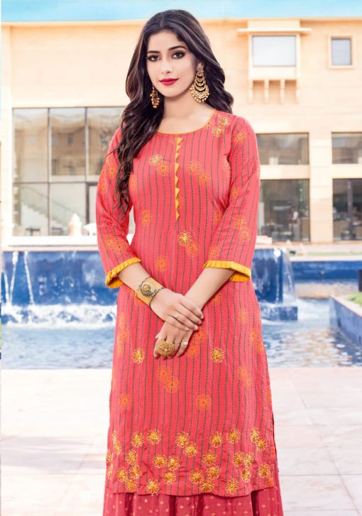 Yami Fashion Patola Kurti with Sharara Wholesale Catalog 6 Pcs 11 510x727 - Yami Fashion Patola Kurti with Sharara Wholesale Catalog 6 Pcs