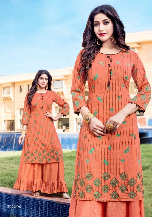 Yami Fashion Patola Kurti with Sharara Wholesale Catalog 6 Pcs 12 510x727 - Yami Fashion Patola Kurti with Sharara Wholesale Catalog 6 Pcs