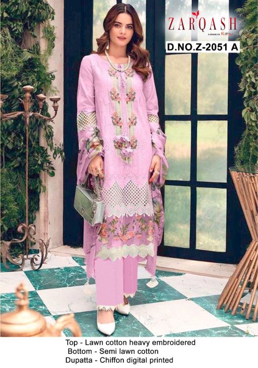 Zarqash Rouche Vol 3 DN 2051 by Khayyira Salwar Suit Wholesale Catalog 4 Pcs 1 510x729 - Zarqash Rouche Vol 3 DN 2051 by Khayyira Salwar Suit Wholesale Catalog 4 Pcs