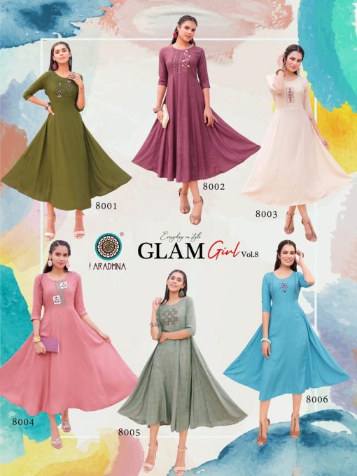 Aradhna Glam Girl Vol 8 Kurti Wholesale Catalog 13 Pcs 18 510x680 - Aradhna Glam Girl Vol 8 Kurti Wholesale Catalog 13 Pcs