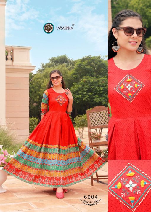 Aradhna Level Vol 6 Kurti Wholesale Catalog 12 Pcs 8 510x715 - Aradhna Level Vol 6 Kurti Wholesale Catalog 12 Pcs