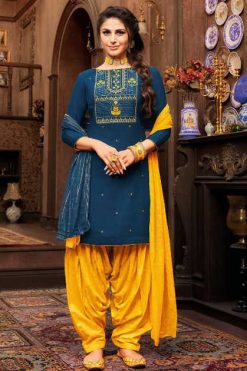 Artio Jequard Patiyala by Kapil Trendz Readymade Salwar Suit Wholesale Catalog 12 Pcs