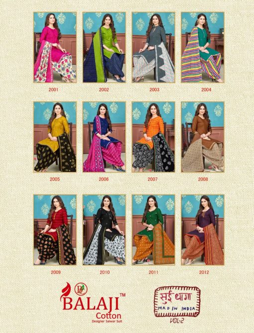 Balaji Cotton Sui Dhaga Vol 2 Readymade Salwar Suit Wholesale Catalog 12 Pcs 13 510x668 - Balaji Cotton Sui Dhaga Vol 2 Readymade Salwar Suit Wholesale Catalog 12 Pcs