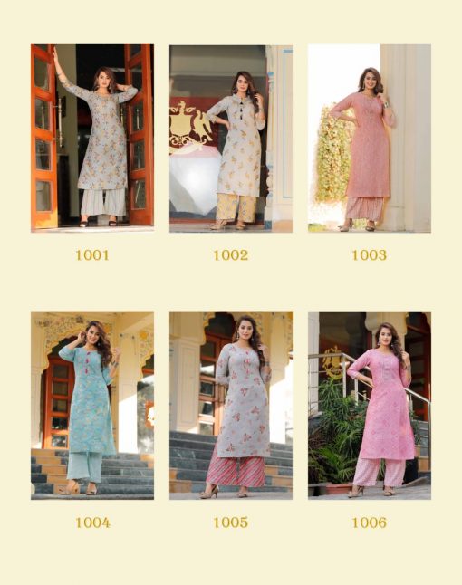 Diya Trends Celebration Vol 1 by Kajal Style Kurti with Palazzo Wholesale Catalog 12 Pcs 13 510x646 - Diya Trends Celebration Vol 1 by Kajal Style Kurti with Palazzo Wholesale Catalog 12 Pcs