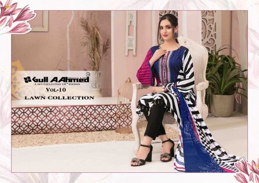 Gull AAhmed Vol 10 Lawn Colletion Salwar Suit Wholesale Catalog 10 Pcs 8 510x360 - Gull AAhmed Vol 10 Lawn Colletion Salwar Suit Wholesale Catalog 10 Pcs