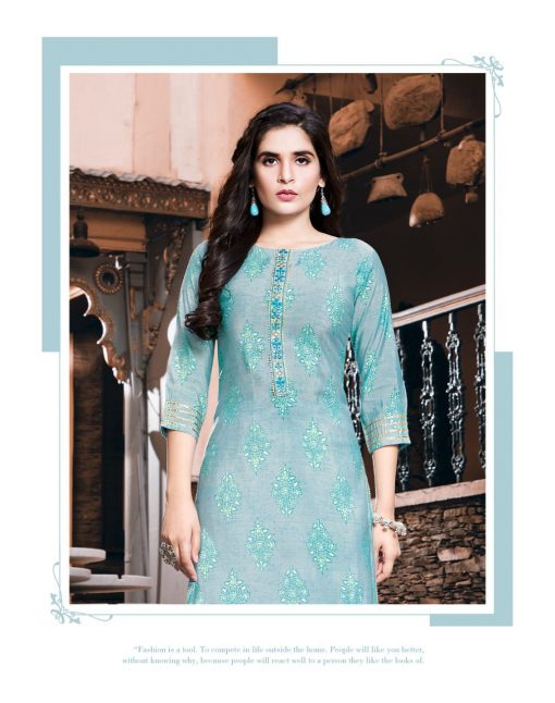 Kajal Style Urban Beauty Vol 1 Kurti with Pant Wholesale Catalog 8 Pcs 11 510x646 - Kajal Style Urban Beauty Vol 1 Kurti with Pant Wholesale Catalog 8 Pcs