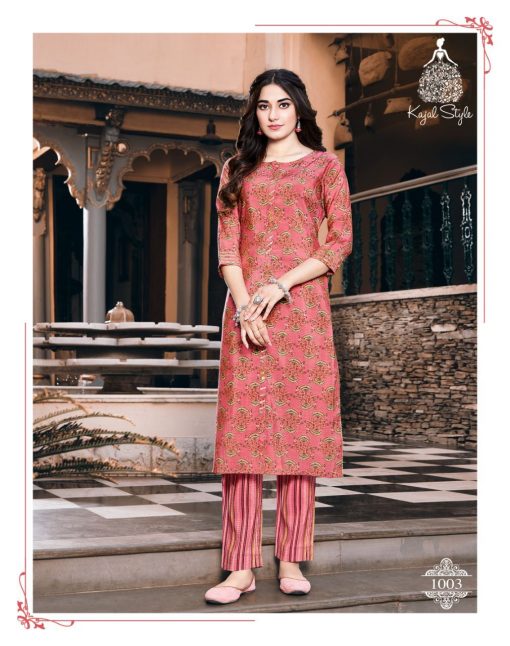 Kajal Style Urban Beauty Vol 1 Kurti with Pant Wholesale Catalog 8 Pcs 5 510x646 - Kajal Style Urban Beauty Vol 1 Kurti with Pant Wholesale Catalog 8 Pcs