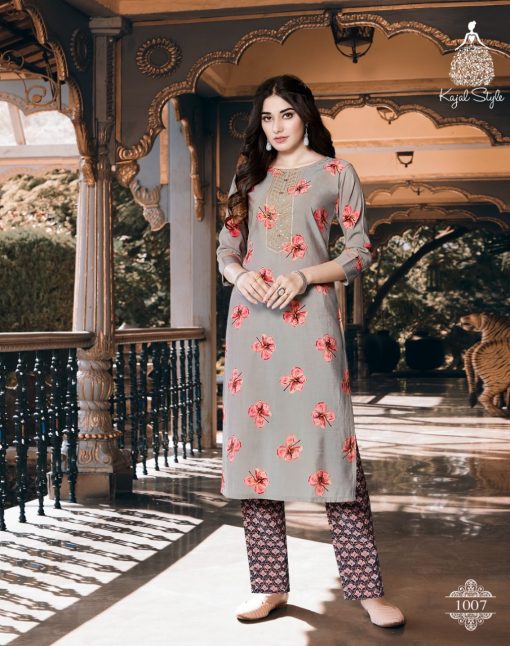 Kajal Style Urban Beauty Vol 1 Kurti with Pant Wholesale Catalog 8 Pcs 9 510x646 - Kajal Style Urban Beauty Vol 1 Kurti with Pant Wholesale Catalog 8 Pcs