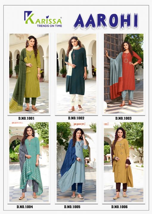 Karissa Aarohi Kurti with Dupatta Bottom Wholesale Catalog 6 Pcs 11 510x720 - Karissa Aarohi Kurti with Dupatta Bottom Wholesale Catalog 6 Pcs