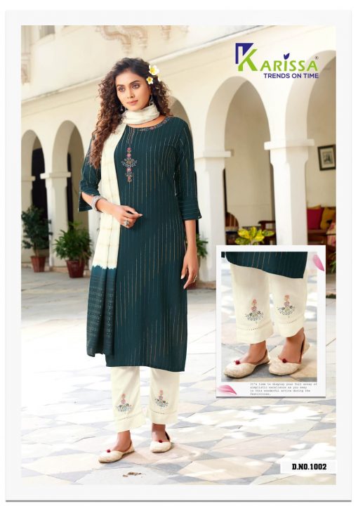 Karissa Aarohi Kurti with Dupatta Bottom Wholesale Catalog 6 Pcs 4 510x720 - Karissa Aarohi Kurti with Dupatta Bottom Wholesale Catalog 6 Pcs