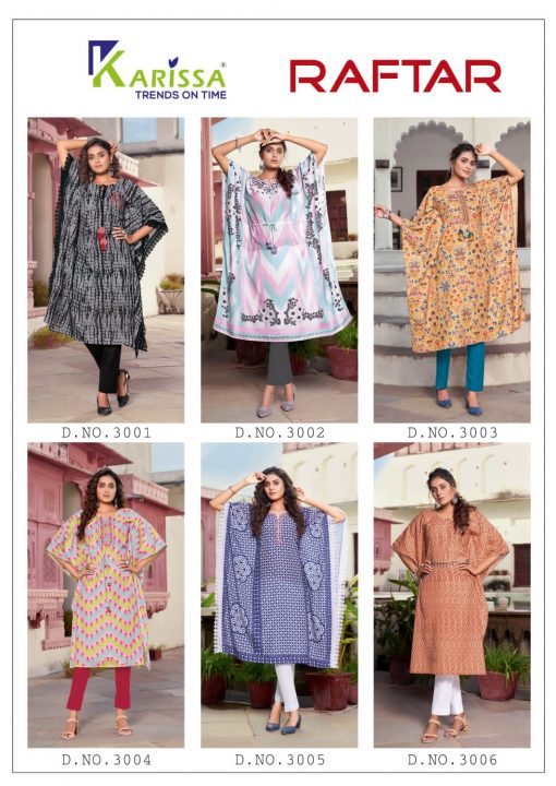 Karissa Raftar Kurti Wholesale Catalog 6 Pcs 11 510x720 - Karissa Raftar Kurti Wholesale Catalog 6 Pcs