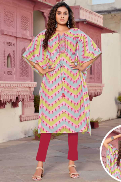 Silky Cotton/Muslin Long kurti-dress with beautiful prints placement and  great trims. | Kurti designs, Designer dresses indian, Designer kurti  patterns