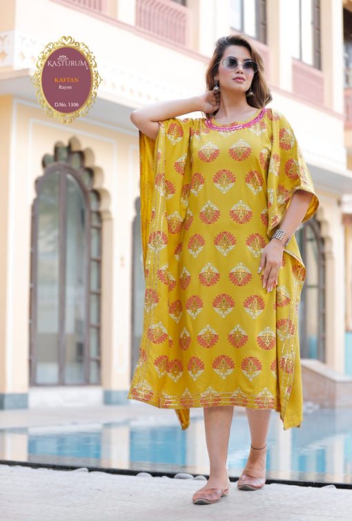 Kasturam Vol 12 A by Kajal Style Kaftan Kurti Wholesale Catalog 3 Pcs 3 510x756 - Kasturam Vol 12 A by Kajal Style Kaftan Kurti Wholesale Catalog 3 Pcs