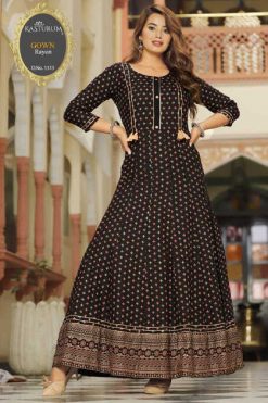 Kasturam Vol 12 B by Kajal Style Kurti Wholesale Catalog 2 Pcs