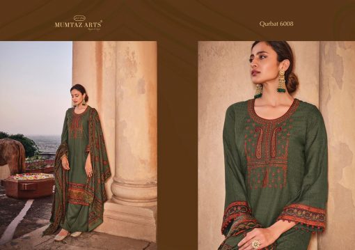 Mumtaz Arts Qurbat Pashmina Salwar Suit Wholesale Catalog 8 Pcs 1 510x359 - Mumtaz Arts Qurbat Pashmina Salwar Suit Wholesale Catalog 8 Pcs