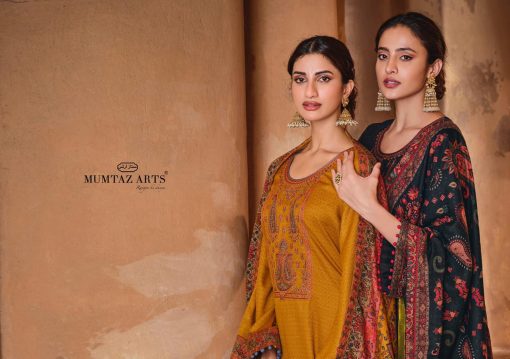 Mumtaz Arts Qurbat Pashmina Salwar Suit Wholesale Catalog 8 Pcs 6 510x359 - Mumtaz Arts Qurbat Pashmina Salwar Suit Wholesale Catalog 8 Pcs