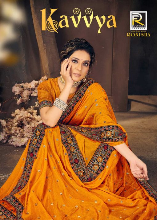 Ranjna Kavvya Saree Sari Wholesale Catalog 8 Pcs 1 510x714 - Ranjna Kavvya Saree Sari Wholesale Catalog 8 Pcs