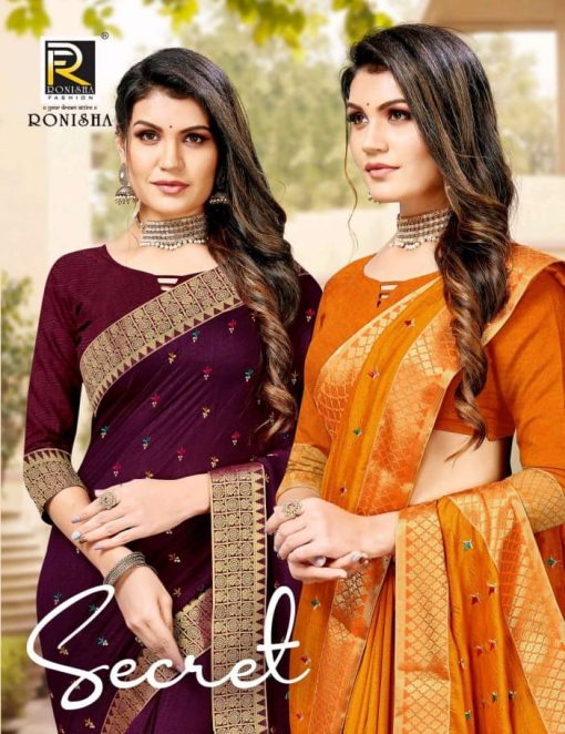 Ranjna Secret Saree Sari Wholesale Catalog 8 Pcs 1 510x662 - Ranjna Secret Saree Sari Wholesale Catalog 8 Pcs