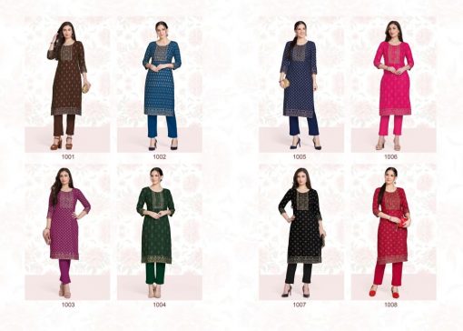 Suryajyoti Tara Kurti with Pant Wholesale Catalog 8 Pcs 6 510x364 - Suryajyoti Tara Kurti with Pant Wholesale Catalog 8 Pcs