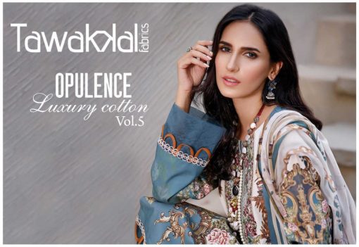 Tawakkal Opulence Luxury Cotton Vol 5 Salwar Suit Wholesale Catalog 10 Pcs 1 510x351 - Tawakkal Opulence Luxury Cotton Vol 5 Salwar Suit Wholesale Catalog 10 Pcs