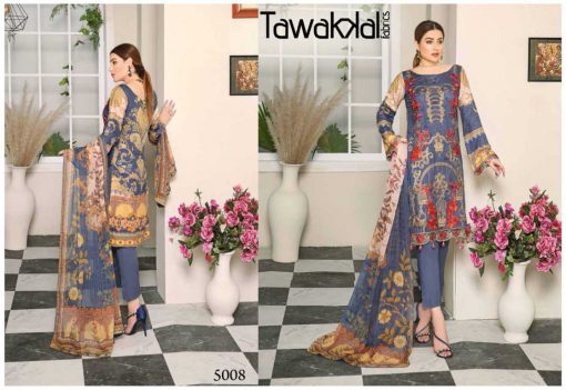 Tawakkal Opulence Luxury Cotton Vol 5 Salwar Suit Wholesale Catalog 10 Pcs 7 510x351 - Tawakkal Opulence Luxury Cotton Vol 5 Salwar Suit Wholesale Catalog 10 Pcs