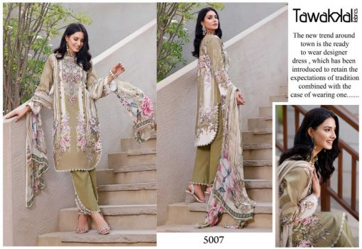 Tawakkal Opulence Luxury Cotton Vol 5 Salwar Suit Wholesale Catalog 10 Pcs 9 510x351 - Tawakkal Opulence Luxury Cotton Vol 5 Salwar Suit Wholesale Catalog 10 Pcs