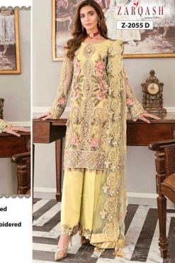 Zarqash Angelica DN 2055 by Khayyira Salwar Suit Wholesale Catalog 4 Pcs