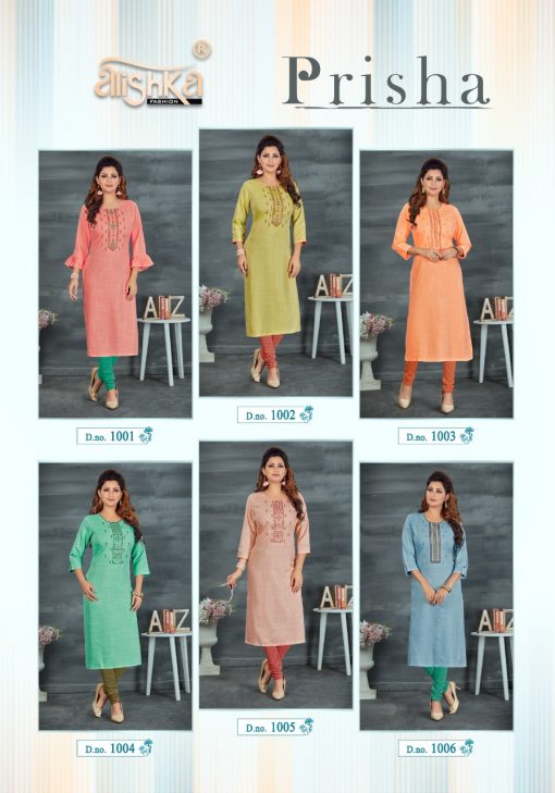 Alishka Prisha Kurti Wholesale Catalog 6 Pcs 10 510x729 - Alishka Prisha Kurti Wholesale Catalog 6 Pcs