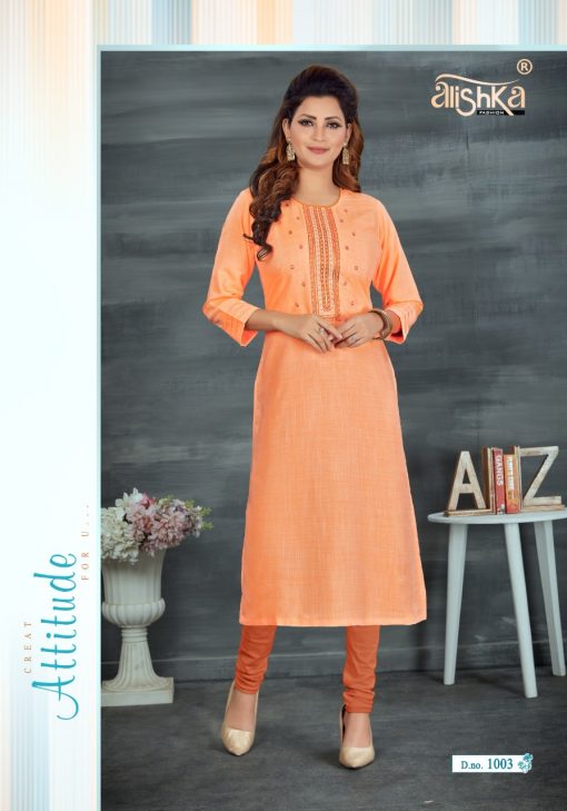 Alishka Prisha Kurti Wholesale Catalog 6 Pcs 6 510x729 - Alishka Prisha Kurti Wholesale Catalog 6 Pcs