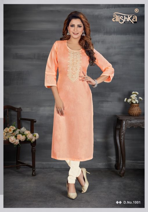 Alishka Sparkle Kurti Wholesale Catalog 6 Pcs 9 510x729 - Alishka Sparkle Kurti Wholesale Catalog 6 Pcs