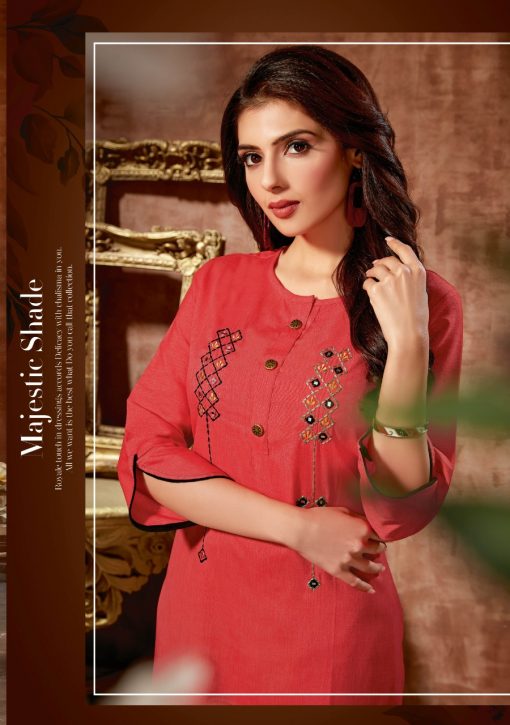 Alishka Vibes Vol 1 Kurti with Pant Wholesale Catalog 6 Pcs 11 510x725 - Alishka Vibes Vol 1 Kurti with Pant Wholesale Catalog 6 Pcs