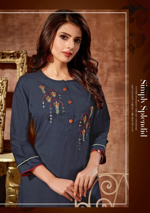 Alishka Vibes Vol 1 Kurti with Pant Wholesale Catalog 6 Pcs 12 510x725 - Alishka Vibes Vol 1 Kurti with Pant Wholesale Catalog 6 Pcs