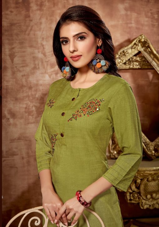 Alishka Vibes Vol 1 Kurti with Pant Wholesale Catalog 6 Pcs 5 510x725 - Alishka Vibes Vol 1 Kurti with Pant Wholesale Catalog 6 Pcs