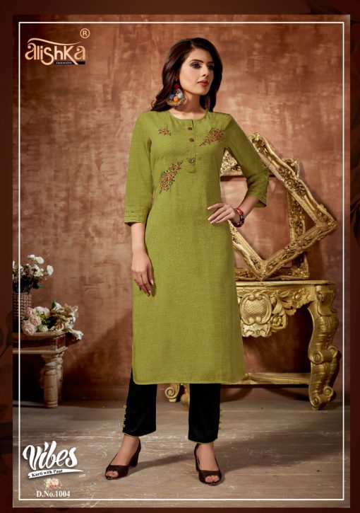 Alishka Vibes Vol 1 Kurti with Pant Wholesale Catalog 6 Pcs 9 510x725 - Alishka Vibes Vol 1 Kurti with Pant Wholesale Catalog 6 Pcs