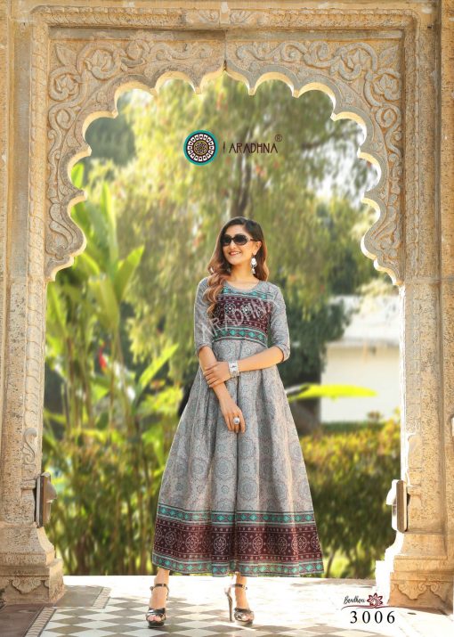 Aradhna Bandhani Vol 3 Kurti Wholesale Catalog 14 Pcs 14 510x715 - Aradhna Bandhani Vol 3 Kurti Wholesale Catalog 14 Pcs