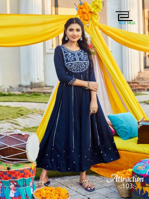 Blue Hills Attraction Vol 1 Kurti Wholesale Catalog 8 Pcs 4 510x680 - Blue Hills Attraction Vol 1 Kurti Wholesale Catalog 8 Pcs