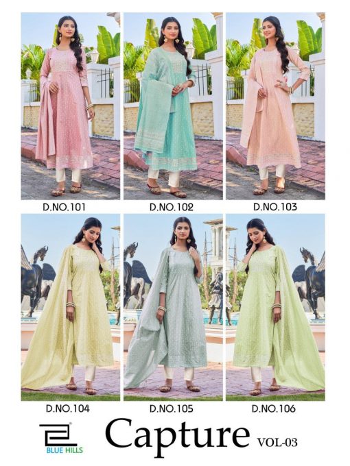 Blue Hills Capture Vol 3 Kurti with Dupatta Bottom Wholesale Catalog 6 Pcs 8 510x680 - Blue Hills Capture Vol 3 Kurti with Dupatta Bottom Wholesale Catalog 6 Pcs