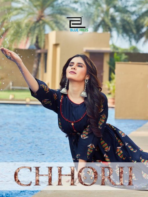 Blue Hills Chhorii Kurti Wholesale Catalog 6 Pcs 7 510x680 - Blue Hills Chhorii Kurti Wholesale Catalog 6 Pcs